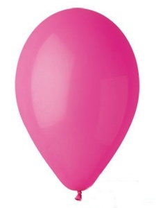 Balónky pastelové fuchsie - 1ks