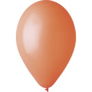 Balónky pastelové oranžové - 1ks