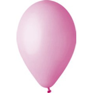 Balónky pastelové růžové - 1ks