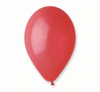 Balónky pastelové červené - 1ks